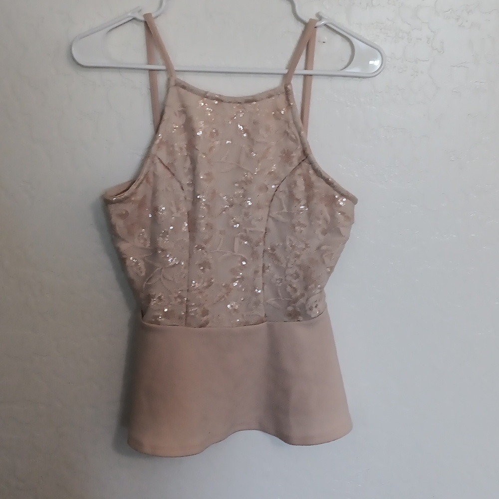 Charlotte Russe Light Pink Top